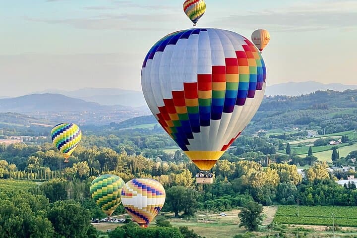 Sunrise Hot Air Balloon over Chianti: Flight from San Casciano photo 6