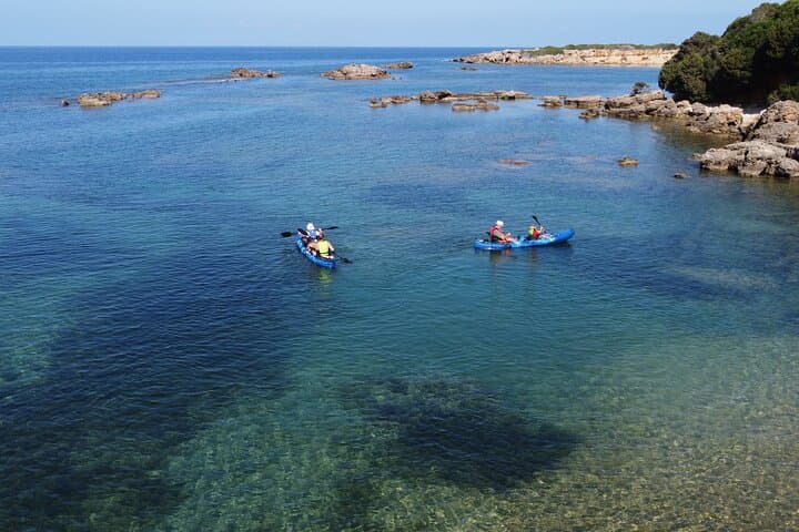 Sea Kayak Over the Sunk City of Feia — Private Kayak & Snorkel from Katakolo photo 2