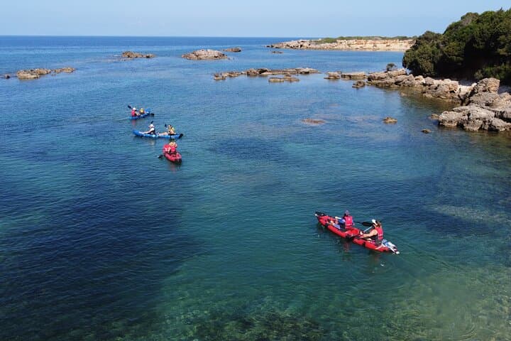 Sea Kayak Over the Sunk City of Feia — Private Kayak & Snorkel from Katakolo photo 3