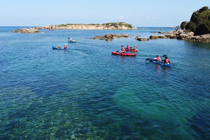 Sea Kayak Over the Sunk City of Feia — Private Kayak & Snorkel from Katakolo photo 4