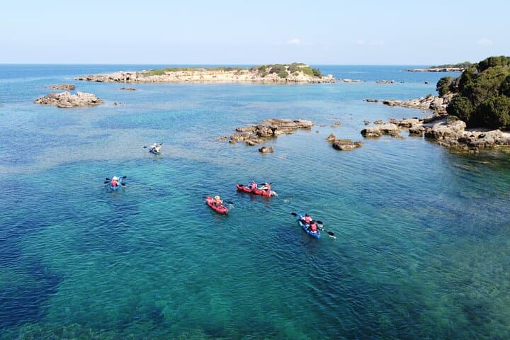 Sea Kayak Over the Sunk City of Feia — Private Kayak & Snorkel from Katakolo photo 5