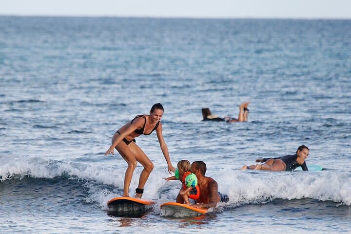 Learn to Surf in Guadeloupe: 90-Minute Beginner & Intermediate Lessons on Grande-Terre