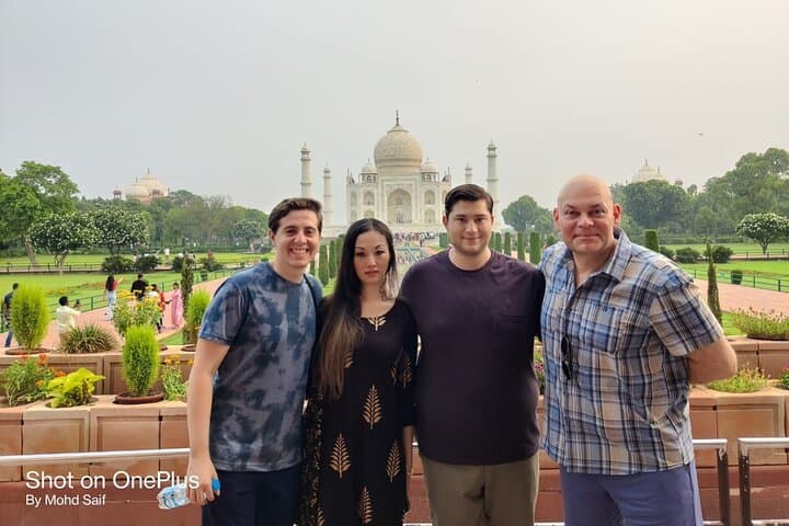 Taj Mahal Sunrise & Elephant Conservation Day Trip from Delhi photo 2
