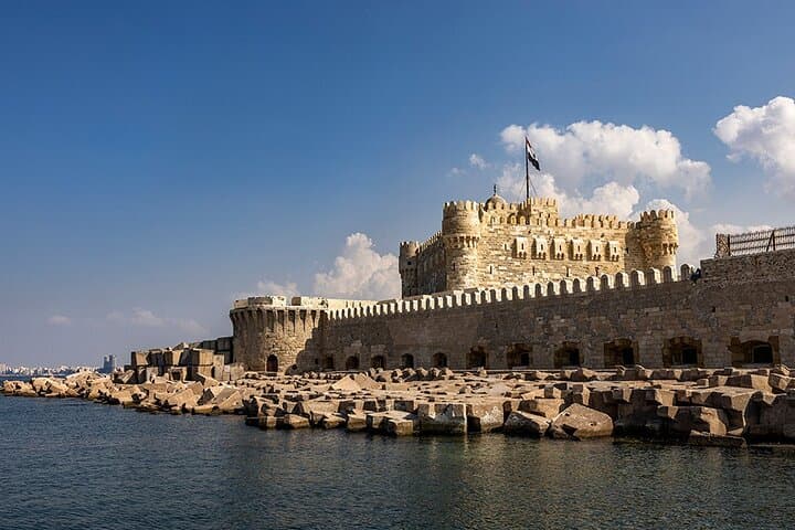 Alexandria Day Trip from Cairo — Kom El Shoqafa, Library & Qaitbay Citadel photo 4