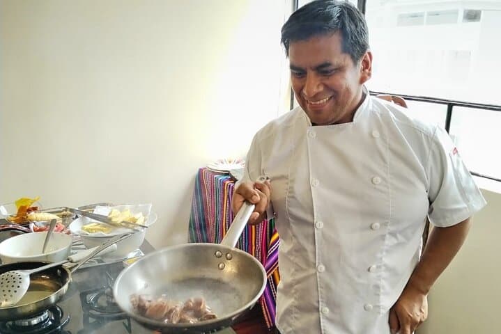 Lima Market-to-Kitchen: Private Cooking Class & Ceviche Workshop