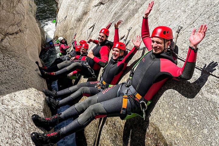 Half-Day Canyoning in Ardèche: Natural Slides, Jumps & Rappels