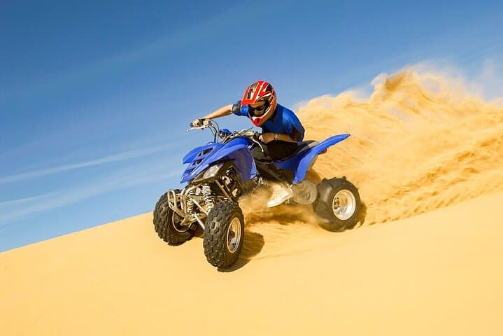 Dubai Quad Bike Safari: Morning & Evening Desert Adventure photo 2
