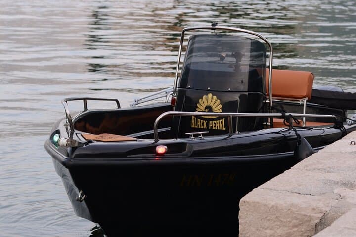 Perast to Blue Cave & Our Lady of the Rocks: Private Black Pearl Speedboat Tour photo 3