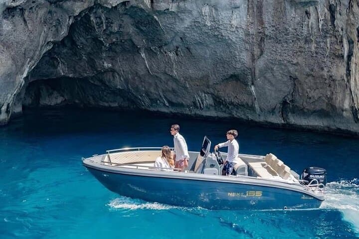 Private Boat Tour of Capri: Blue Grotto, Faraglioni & Snorkel Stops photo 1