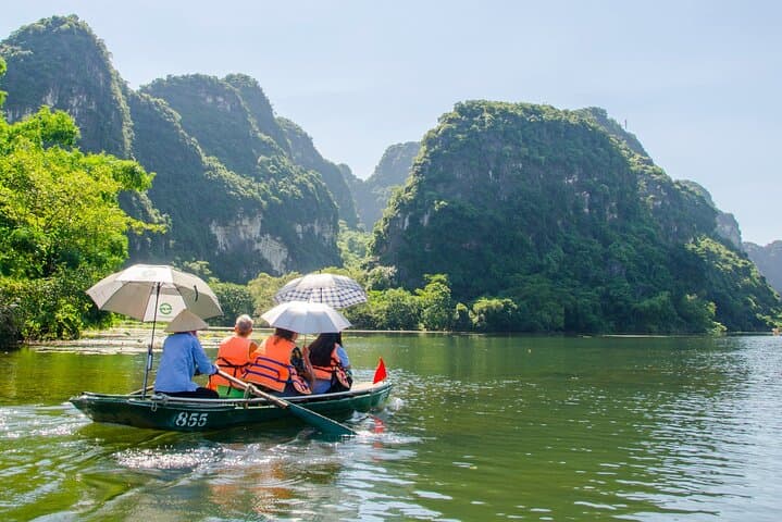 Explore Ninh Binh: Hoa Lu, Trang An Boat Cruise & Mua Cave Viewpoint Day Tour photo 3