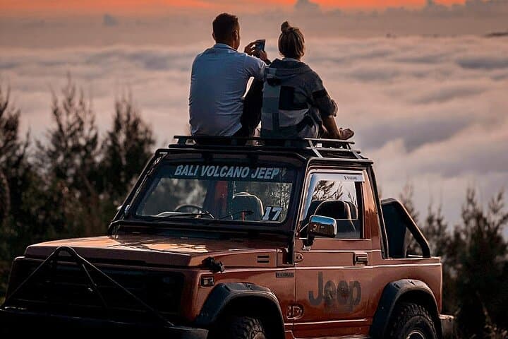 Mount Batur Jeep Sunrise & Natural Hot Spring Tour from Ubud