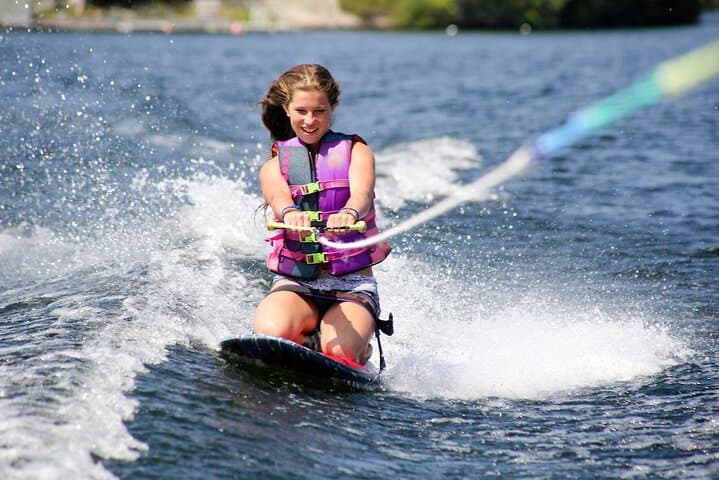 Private Knee Boarding at Trincomalee Beach: Speedboat-Towed Water Thrills in Sri Lanka photo 4