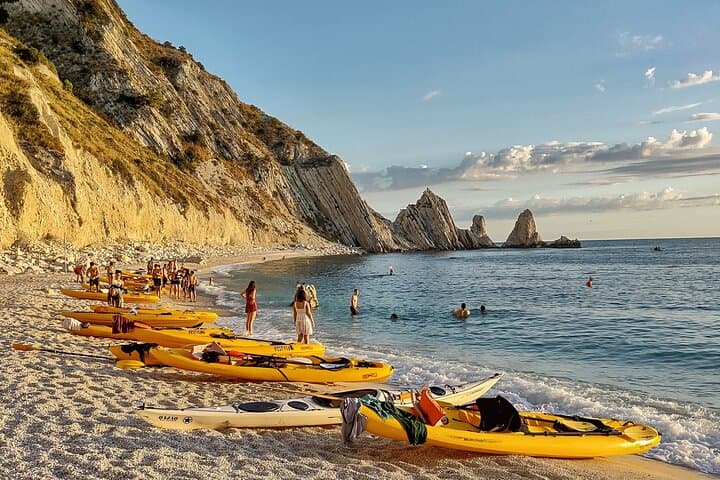 Paddle the Conero: 3‑Hour Sunrise & Sunset Canoe Excursions from Numana to Due Sorelle photo 4