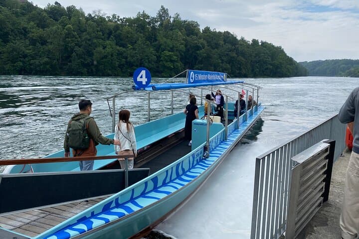 Rhine Falls Private Half-Day Tour from Zurich: Schloss Laufen, Glass Lift & Boat Ride photo 4