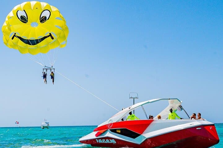 Bavaro Combo Adventure: Parasail, Hookah Dive & Natural Pool Party in Punta Cana photo 4