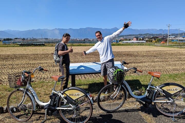 eTour de Matsumoto: Private Electric Bike Tour Through Castle, Rice Fields & Alps Views photo 1