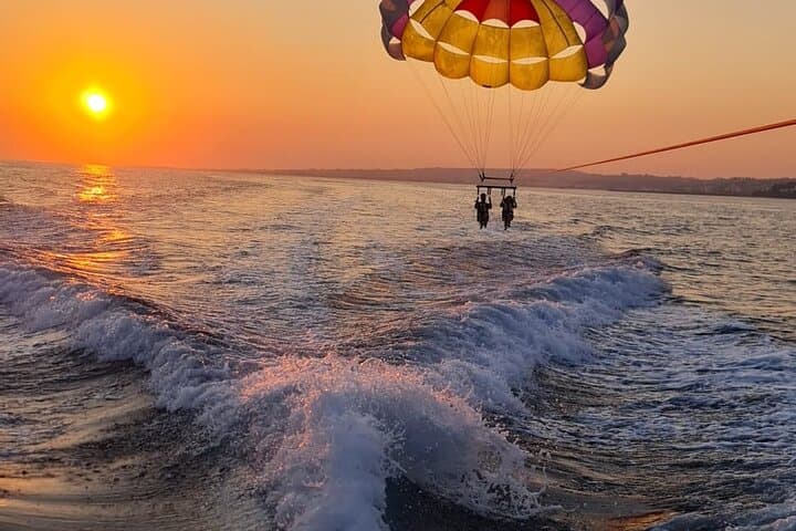 Parasailing Over Salento Coast: 60-Meter Private Flight Above the Sea