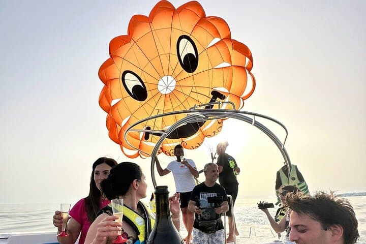 Parasailing Over Salento Coast: 60-Meter Private Flight Above the Sea photo 2