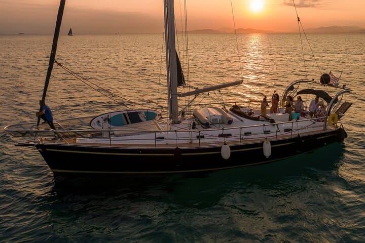 Private Luxury Sunset Sailing Cruise on the Athenian Riviera