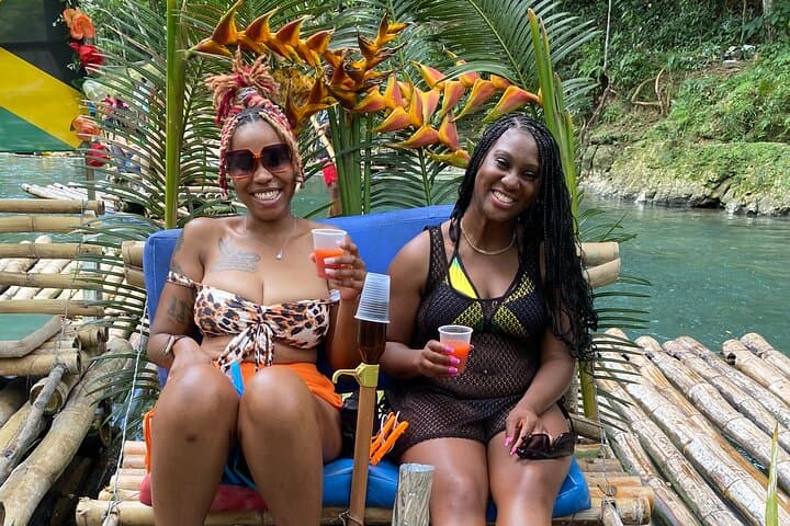 Great River Bamboo Rafting and Margaritaville Day Trip from Montego Bay