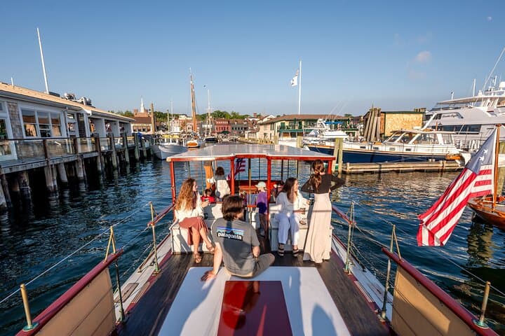 Newport Scenic Sunset Cruise on Classic Boat Rum Runner II: A Waterfront Evening Adventure