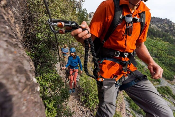 Edge Walking Above Telluride: Private Via Ferrata With Bridal Veil Views photo 5