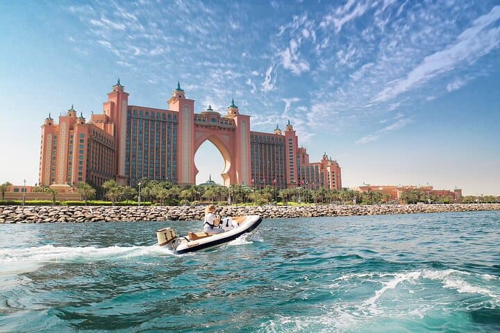Captain Your Own Boat: Dubai Self-Drive Coastal Tour photo 2