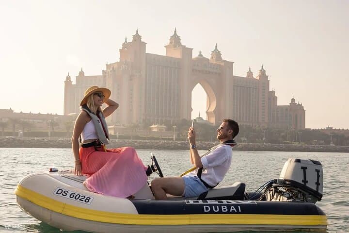Captain Your Own Boat: Dubai Self-Drive Coastal Tour photo 5