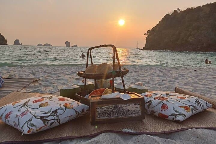 Railay & 4-Island Private Longtail Boat Tour — Snorkel, Sunset & Bioluminescence