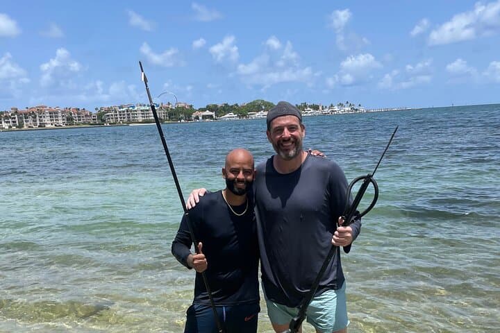 Guided Spearfishing & Snorkel at South Pointe Beach, Miami photo 5