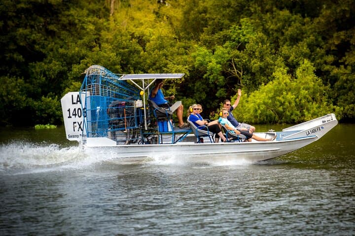 Private Half-Day Airboat Swamp Tour from New Orleans