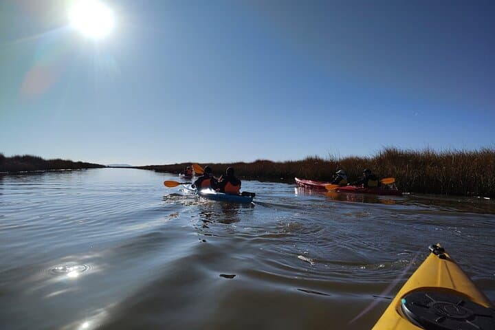 Paddle the Uros Islands: 3-Hour Guided Kayak Tour on Lake Titicaca photo 4