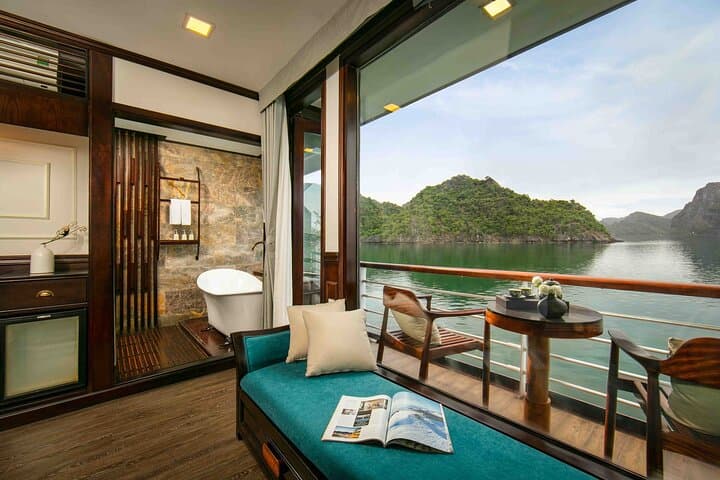 Orchid Cruise: 2-Day Halong & Lan Ha Bay Luxury Cruise from Hanoi photo 4