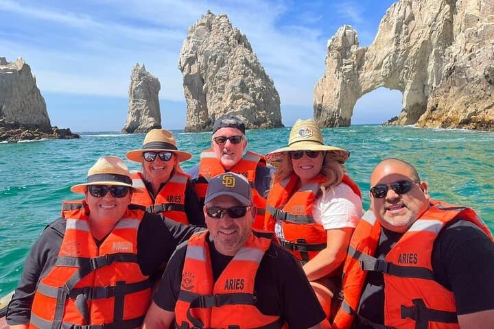 Glass-Bottom Water Taxi to El Arco, Cabo San Lucas — Arch & Lovers Beach Cruise