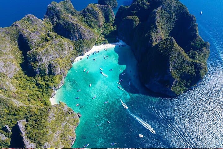 Private VIP Speedboat to Phi Phi Islands — Full-Day Snorkel & Beach Charter
