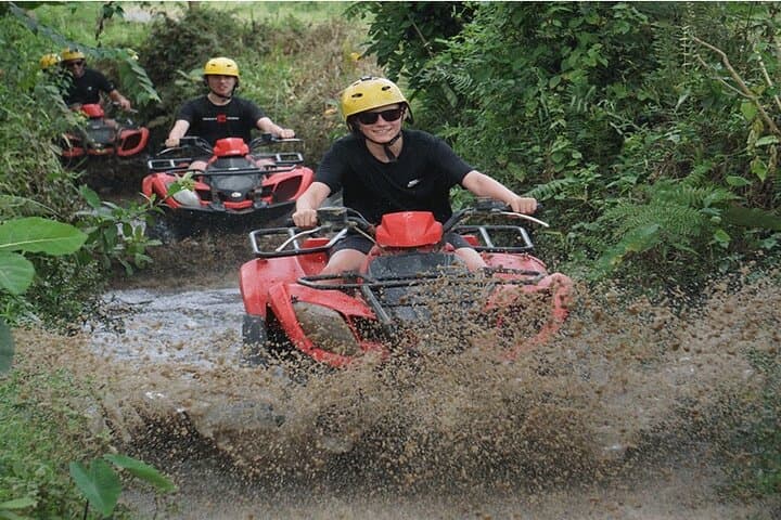 Bali Ayung River Rafting and ATV Combo: Private Ubud Adventure