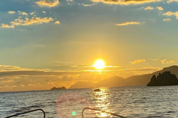 Golden Hour Sunset Cruise from Positano: Prosecco & Coastal Views photo 2