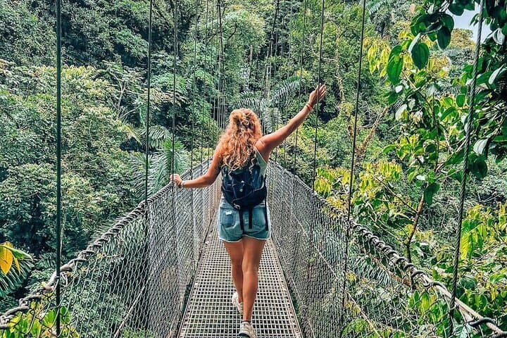 Full Combo Day in Arenal: Hanging Bridges, Volcano Hike & La Fortuna Waterfall photo 2