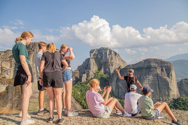Sunset Hike to Meteora's Hermit Caves — Kastraki Guided Trail photo 4