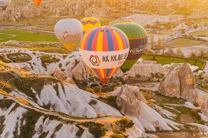 Sunrise Hot Air Balloon in Cappadocia: 1-Hour Flight with Transfers & Champagne photo 1