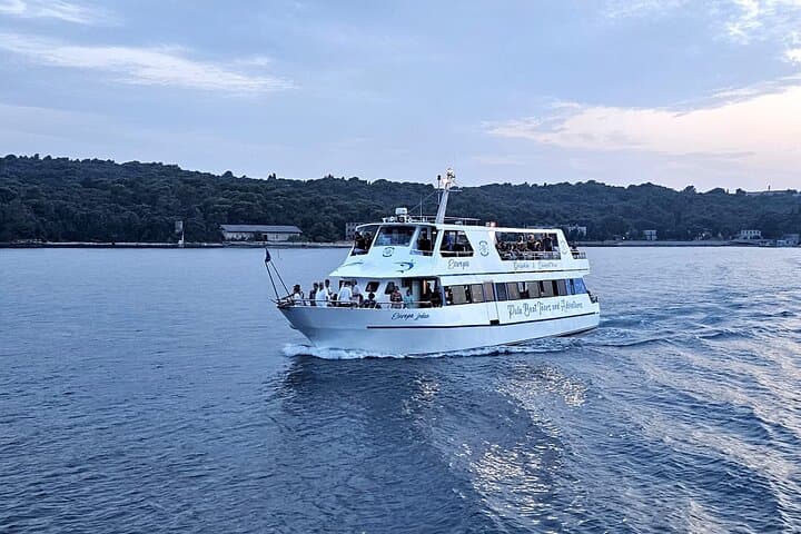 Sunset Dolphin Cruise in Brijuni National Park with Dinner & Drinks photo 5
