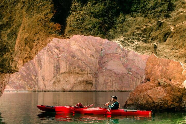 Emerald Cave Kayak Tour: Black Canyon Deluxe with Catered Lunch