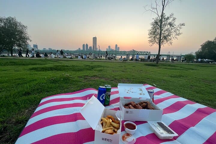Seoul Han River Sunset Chicken & Karaoke Private Tour photo 5