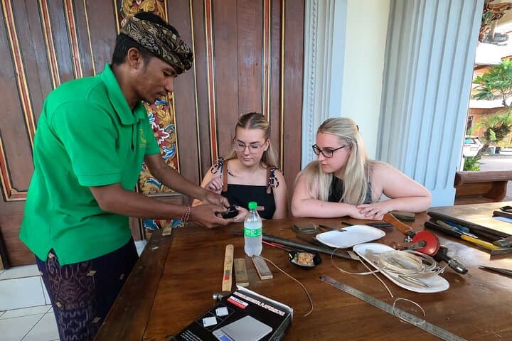 Private Bali Silver Jewelry Making Class in Celuk - Traditional Hands-On Workshop photo 3