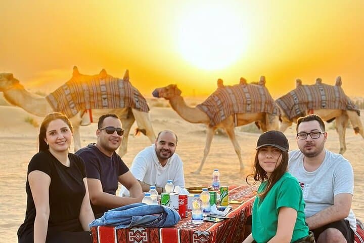 Overnight Camel Caravan in Dubai's Red Dunes: Bedouin Camp, BBQ & Sunrise Trek photo 6