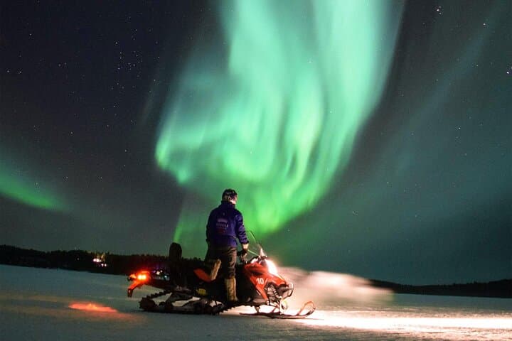 Night Snowmobile Safari in Rovaniemi: Northern Lights Adventure in Lapland photo 2
