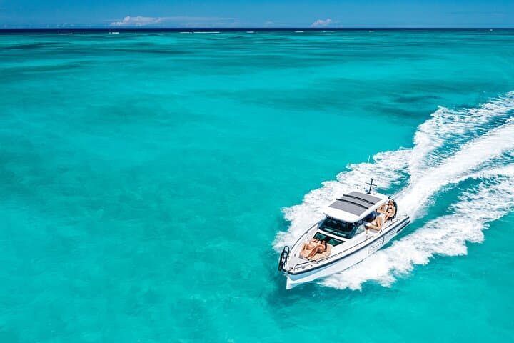 Half-Day Private Axopar Charter in Grace Bay — Snorkel the Third-Largest Barrier Reef & See Rock Iguanas photo 5