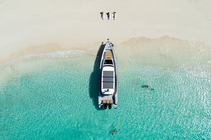 Half-Day Private Axopar Charter in Grace Bay — Snorkel the Third-Largest Barrier Reef & See Rock Iguanas photo 6