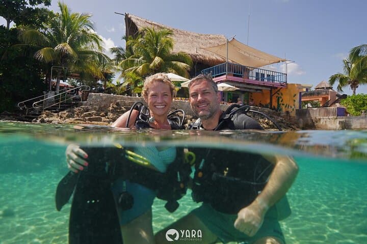 Discover Scuba Diving in Cozumel — Beginner House Reef Dives at Tikila Beach photo 6