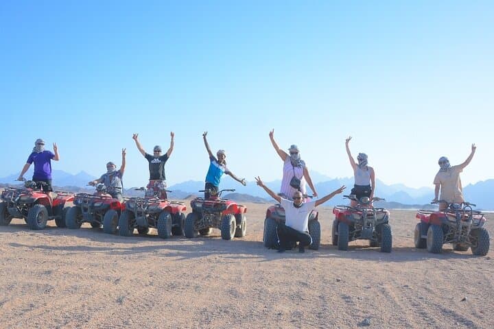 Hurghada Mega Desert Safari: ATV, Buggy, Camel Ride & Bedouin Dinner